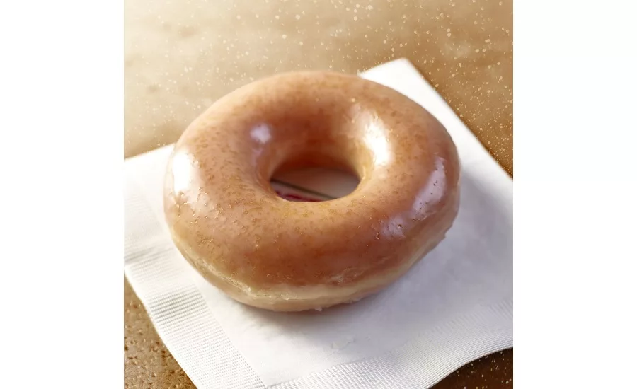 Krispy Kreme pumpkin spice doughnut