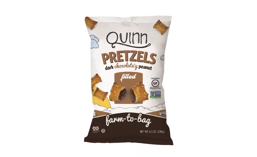 Quinn Snacks gluten-free peanut butter pretzel nuggets