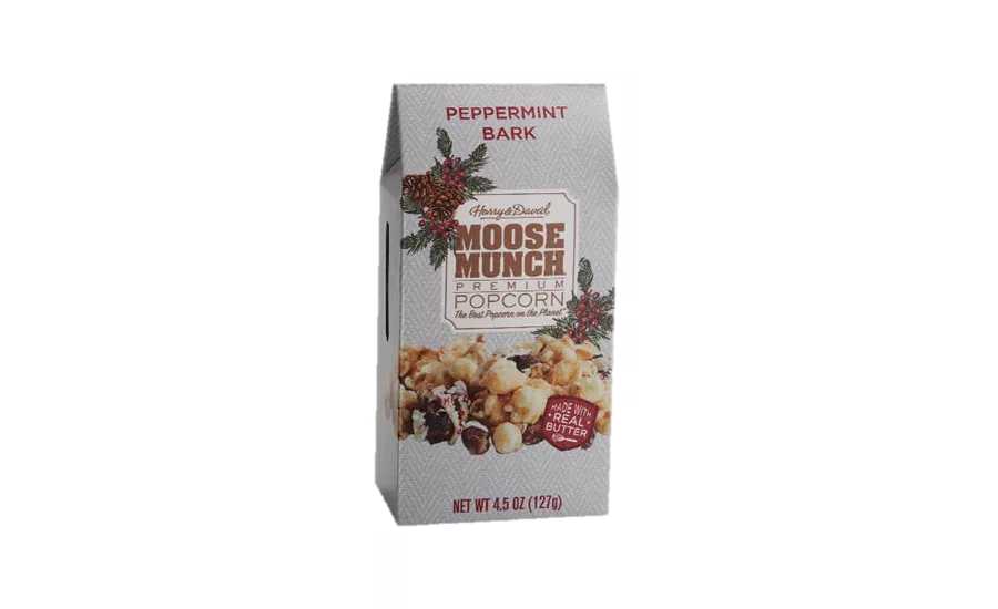 Harry & David Moose Munch Premium Popcorn Peppermint Bark