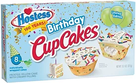 Hostess Birthday CupCakes