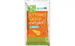 REAL FOOD FROM THE GROUND UP cauliflower based pretzels and tortilla chips