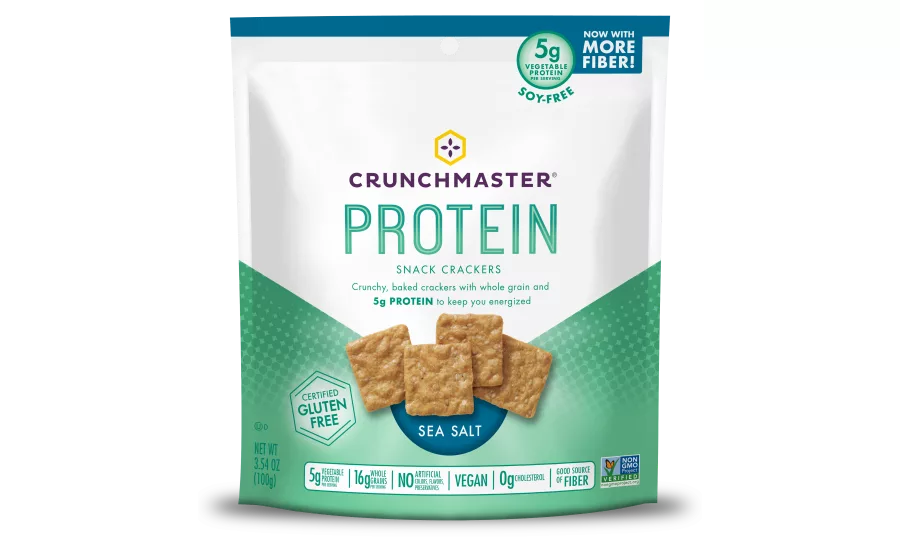 Crunchmaster Protein Snack Crackers 