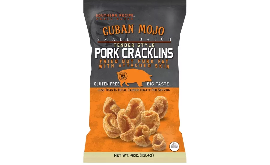 Southern Recipe Small Batch pork rinds and cracklins