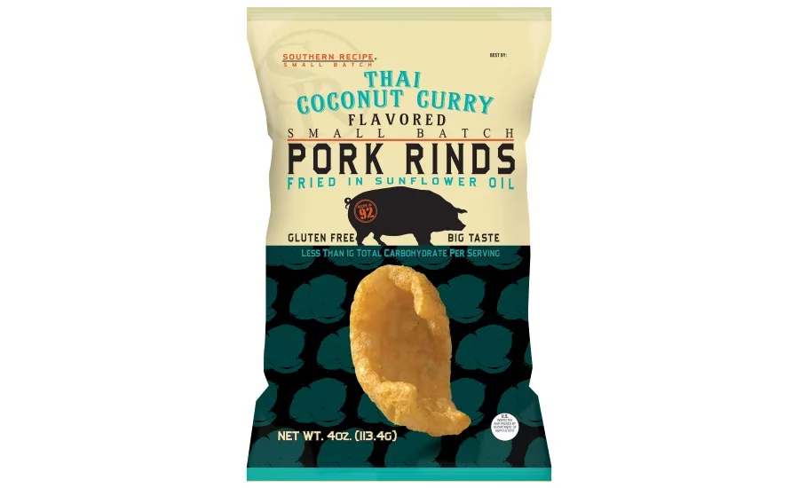 Southern Recipe Small Batch pork rinds and cracklins