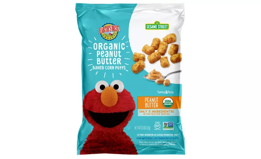 New Earth’s Best Organic(R) Peanut Butter Puffs for Kids
