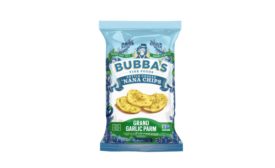 Bubbas Fine Foods garlic parmesan banana chips