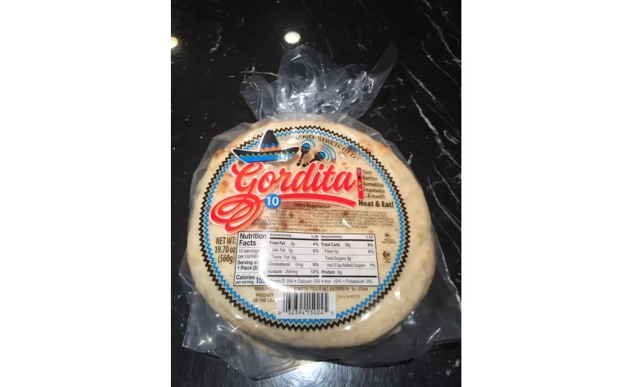 Kontos Gorditas tortilla