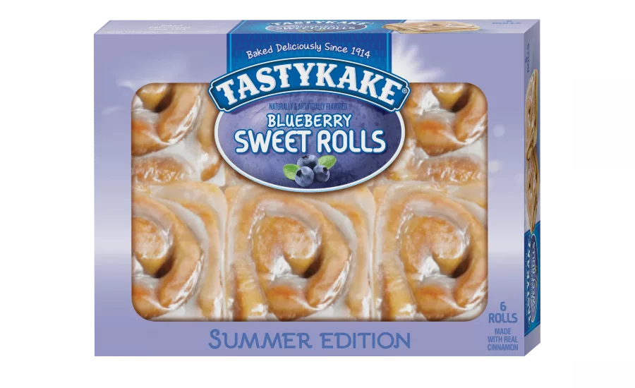 Tastykake blueberry sweet rolls