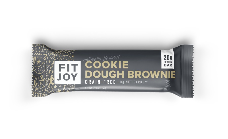 FitJoy's Grain-Free Cookie Dough Brownie Bar