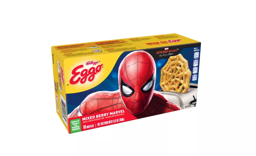Spider-Man Far From Home Kelloggs products