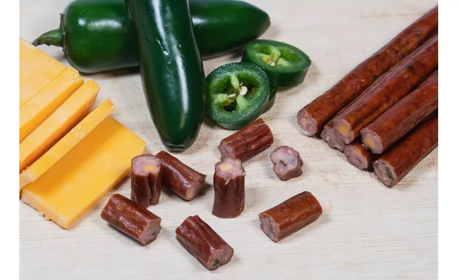 Wenzels Farm Jalapeno Cheddar meat sticks