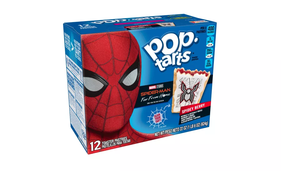 Spider-Man Far From Home Kelloggs products
