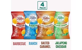 Better than Good Snacks whey protein puffs
