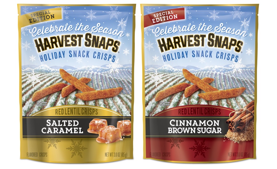 Harvest Snaps holiday flavors, 2019-08-23