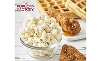 Popcorn Factory chicken and waffles popcorn Popcorn Factory chicken and waffles popcorn