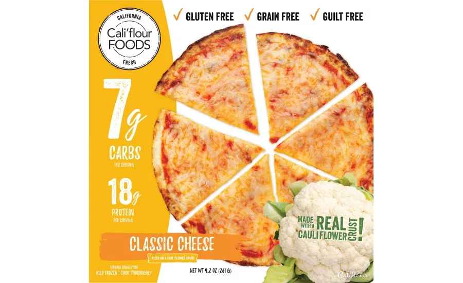 Califlour Frozen Topped Pizzas cauliflower crust