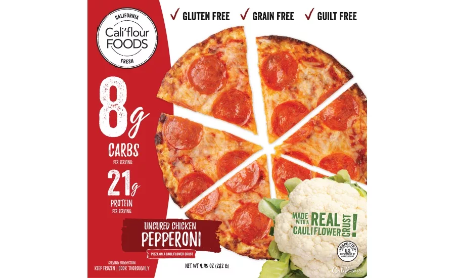 Califlour Frozen Topped Pizzas cauliflower crust