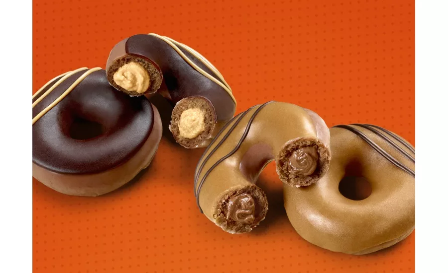 New Reese’s Lovers Original Filled Doughnuts Krispy Kreme