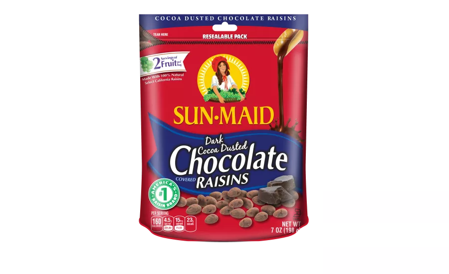 SunMaid chocolate covered raisins