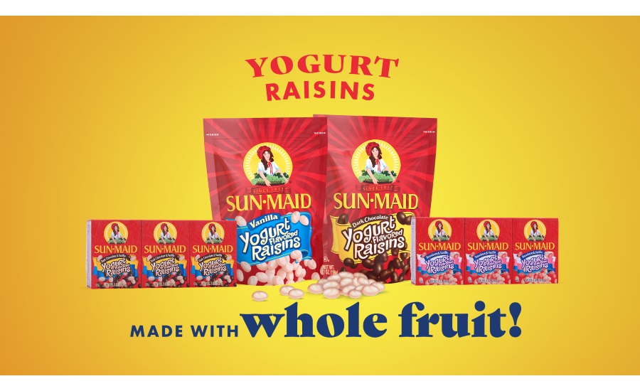 Sun-Maid yogurt covered raisins