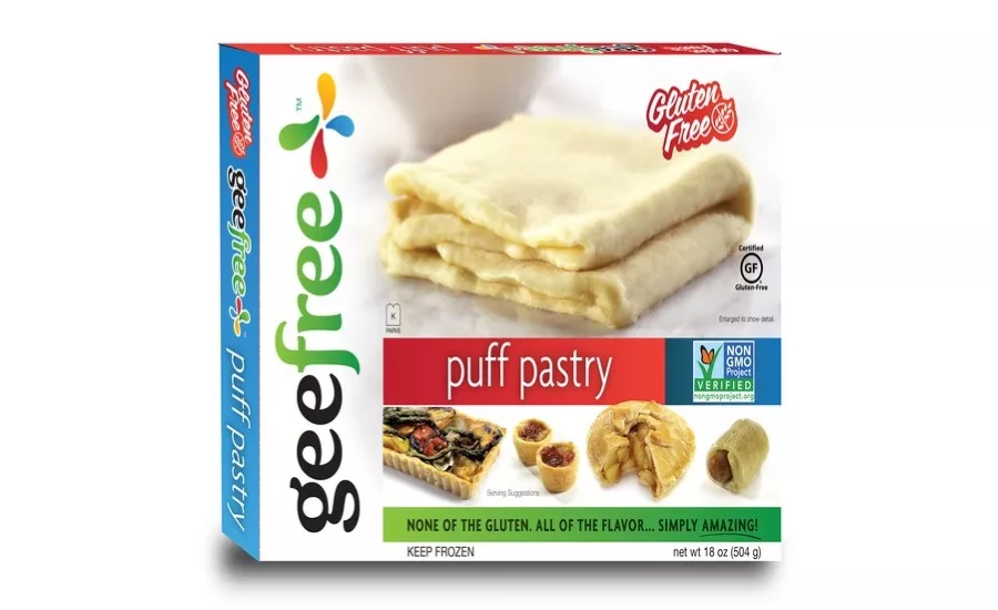 GeeFree Foods Re-Makes Gluten-Free Puff Pastry Sheets to be Dairy-Free, Kosher & Non-GMO