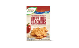 ALDI-exclusive brown rice crackers