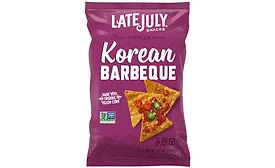 Late July Snacks Korean barbecue tortilla chips