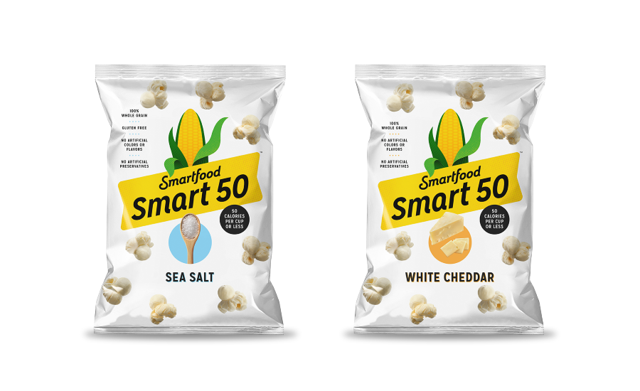 Smart50 popcorn by Smartfood