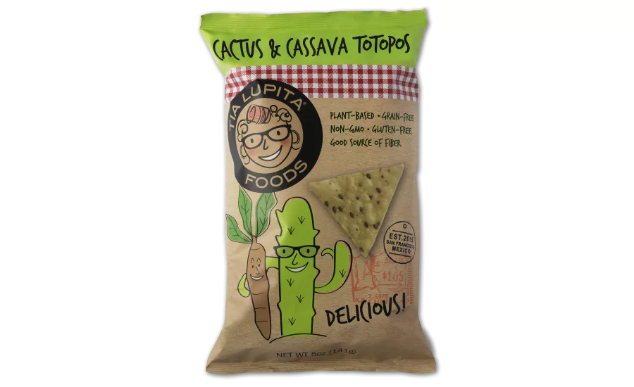 Tia Lupita Cactus Tortillas and Totopos (tortilla chips) | 2019-10-08 |  Snack Food & Wholesale Bakery