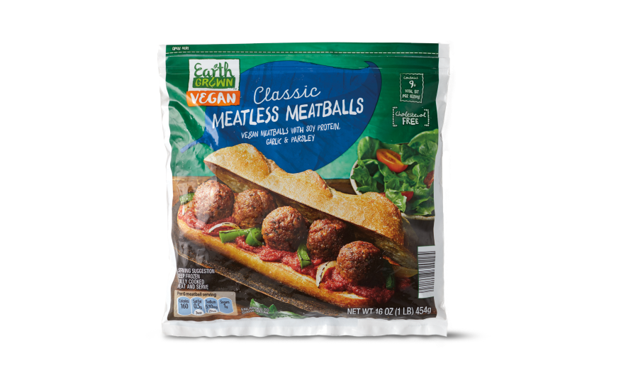 ALDI meatless meatballs