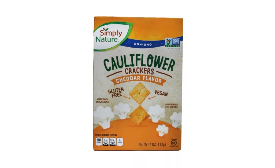 ALDI-exclusive Simply Nature Cauliflower Crackers