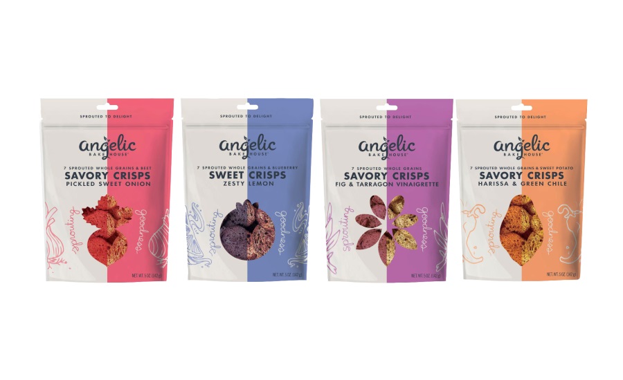 Angelic Bakehouse Unveils Culinary-Driven Line of Sweet and Savory Sprouted Crisps