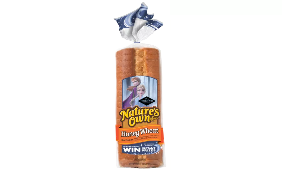 Natures Own Frozen 2 bread