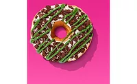 Dunkin Holiday Brownie Crumble doughnut