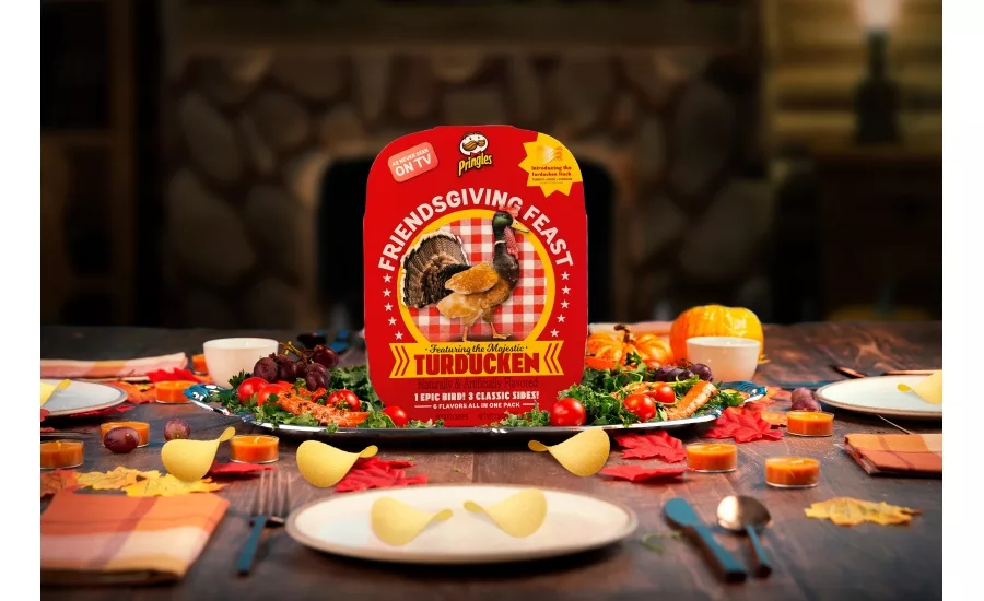 Pringles Thanksgiving kit with Turducken
