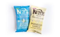 Kettle Brand Farmstand Ranch and Parmesan Garlic chips