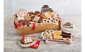 Harry & David Valentines Day bakery tray