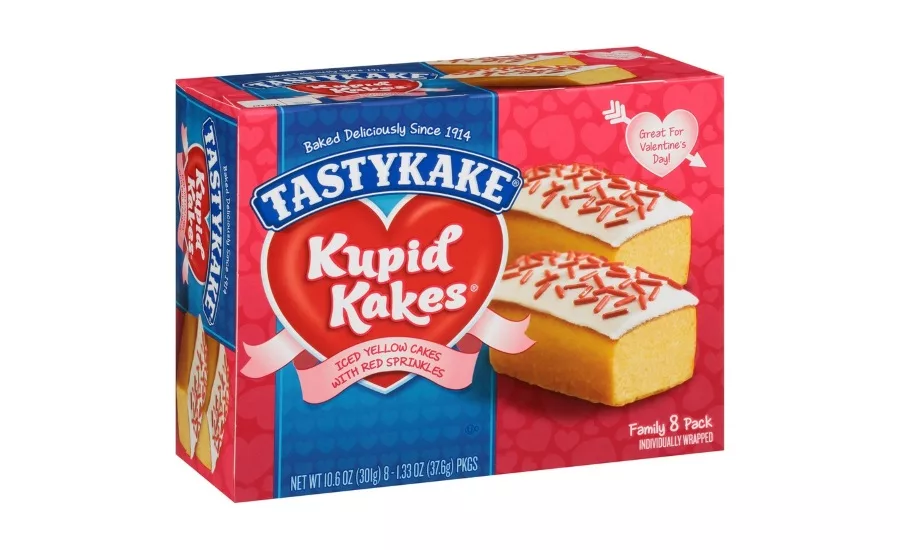 Tastykake Valentines Day cakes