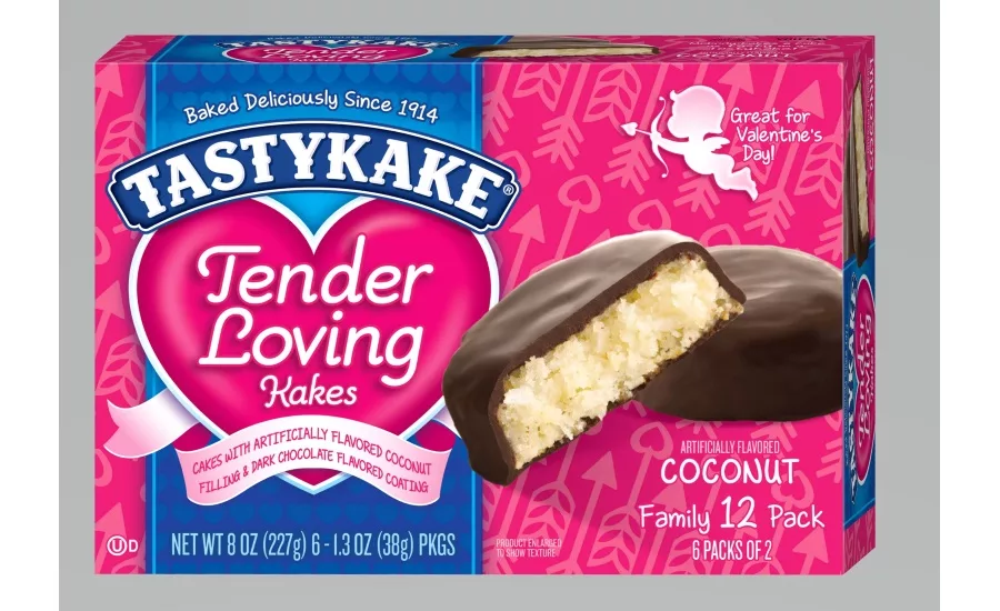 Tastykake Valentines Day cakes