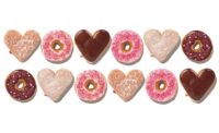 Dunkin Valentines Day doughnuts