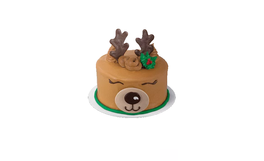 Baskin-Robbins Reindeer Cake