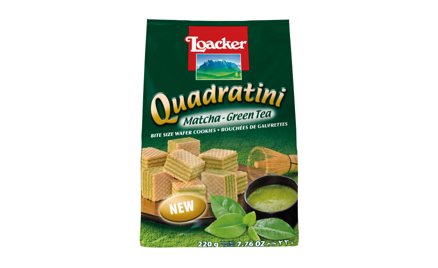 Loacker Matcha Green Tea Quadratini