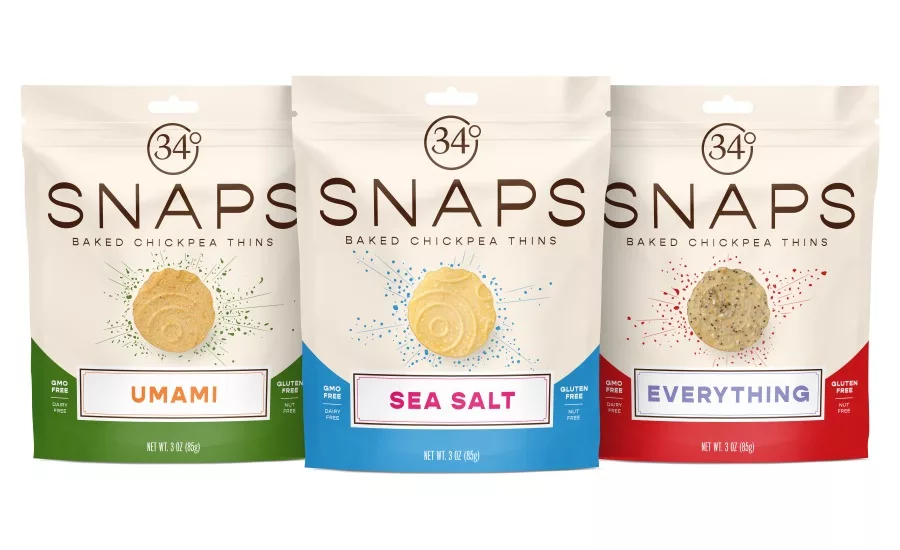 34 Degrees Debuts New Snaps Line at Natural Products Expo West 2020