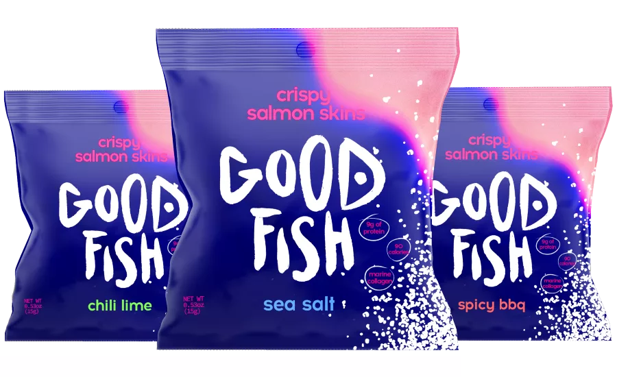 GOODFISH salmon skins