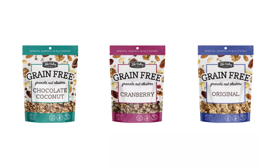 Lehi Valley Trading Company launches three grain-free granola varieties
