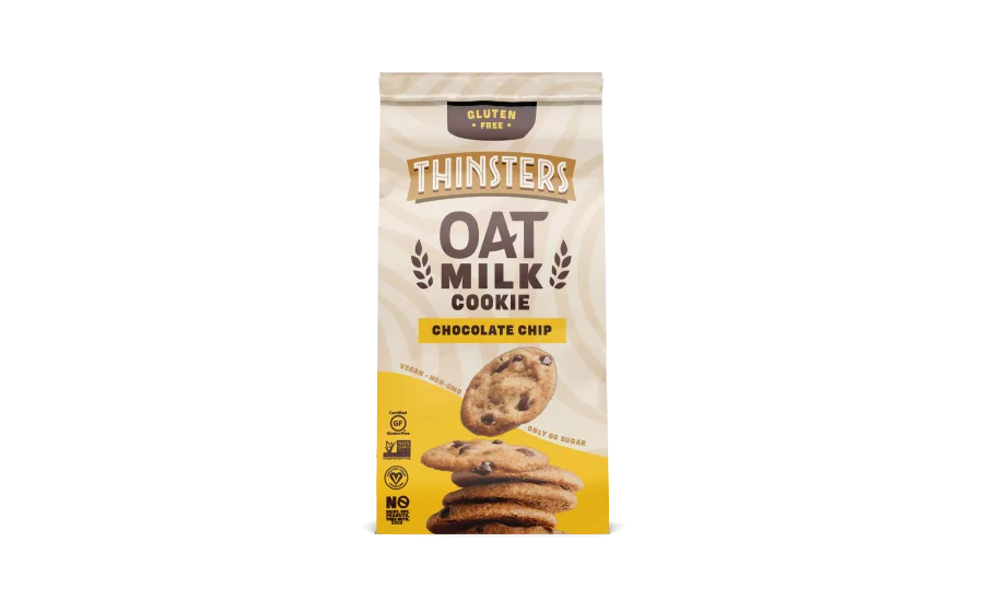 THINSTERS Launches First-Ever Oat Milk, Vegan Cookie 