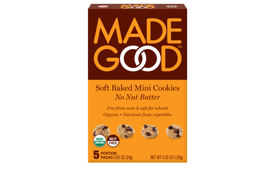 MadeGood soft baked mini cookies
