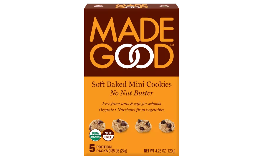 MadeGood soft baked mini cookies