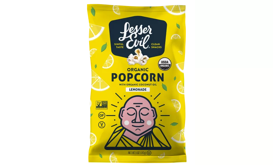 LesserEvil launches fruit-flavored organic popcorn for summer