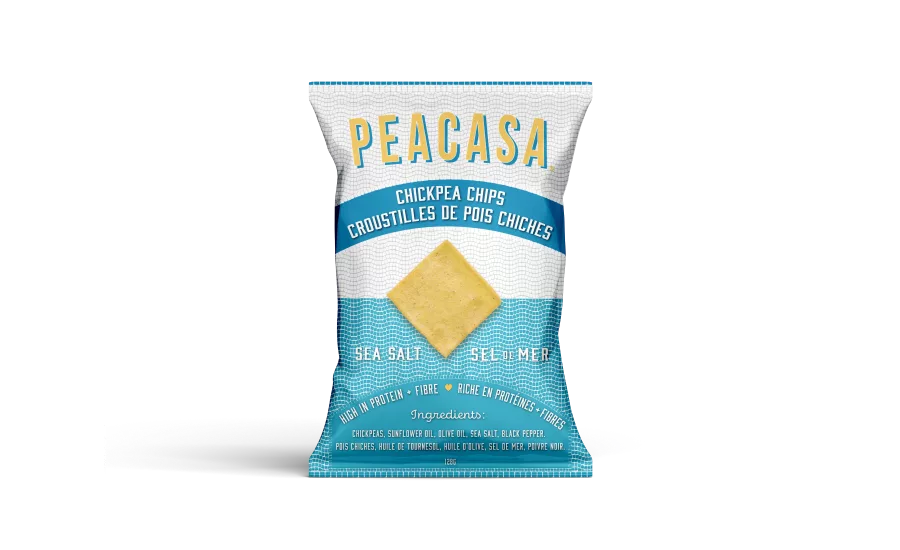 PEACASA protein-packed Chickpea Chips